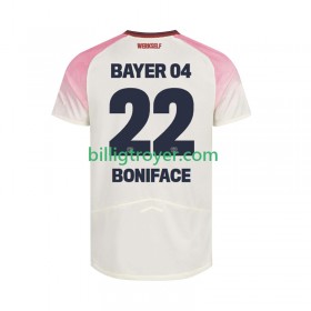 Billige Fotballdrakter Bayer 04 Leverkusen Victor Boniface 22 Bortedraktsett 2025/26 Kortermet